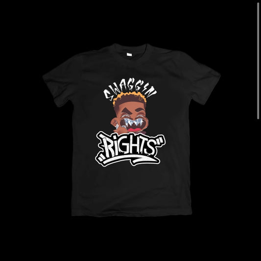 SWAGGIN RIGHTS LOGO TEE (BLACK)